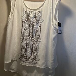 Cute sleeveless top